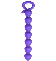 Easytoys Anal Collection Paarse Anaalbead Met 7 Beads (ex)