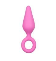 Easytoys Anal Collection Roze Buttplug Met Trekring   Large (1st)