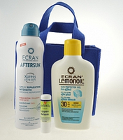 Ecran Lemonoil Zonnebrand Gel Ice Effect Factor(spf)30 + Ecran Aftersun + Volatile Lippenbalsem Set