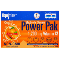 Electrolyte Stamina, Power Pak, Orange Blast (30 Packets, 4.8 G Each)   Trace Minerals Research