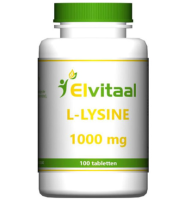 Elvitaal L Lysine 1000 Mg (100tb)