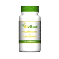Elvitaal Vitamine B12 1000mcg + Foliumzuur 270 Zuigtabletten