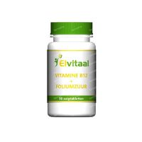 Elvitaal Vitamine B12 1000mcg + Foliumzuur 90 Zuigtabletten