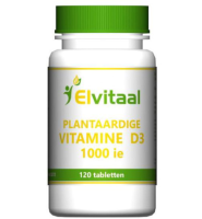 Elvitaal Vitamine D3 1000ie Vegan (120tb)