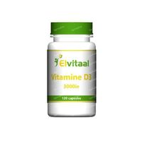 Elvitaal Vitamine D3 3000ie 75 Mcg 120 Capsules