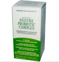 Enzym Probiotisch Complex (90 Veggie Caps)   American Health