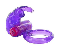 Ero Rabbit Vibrating Cockring Purple