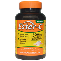 Ester C With Citrus Bioflavonoids 500 Mg (120 Capsules)   American Health