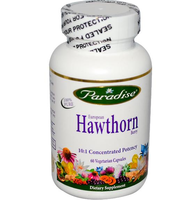 Hawthorn Berry (60 Veggie Caps)   Paradise Herbs