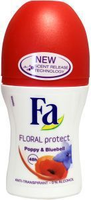 Fa Deoroller Floral Protect Poppy & Bluebell 50ml