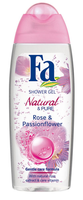 Fa Natural & Pure Showergel   Rose & Passionflower 250 Ml