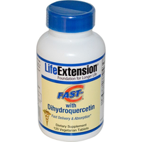 Fast C With Dihydroquercetin (120 Vegetarian Tablets)   Life Extension