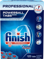 Finish Vaatwastabletten Professional Powerball   125 Tabletten