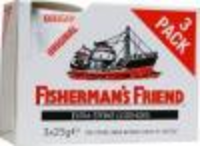 Fishermansfriend Original Extra Sterk 3 Pakjes 3x25 Gram