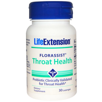 Florassist Throat Health (30 Lozenges )   Life Extension