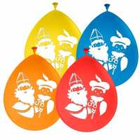 Sinterklaas   Sinterklaas En Pieten Ballonnen 8 Stuks
