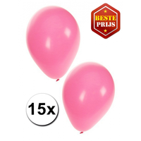 Feest Ballonnen Licht Roze 15