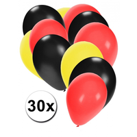 Zwart Geel Rode Ballonnen Pakket