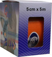 Cure Tape 5cm X 5mtr Oranje