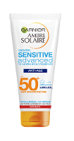 Garnier Ambre Solaire Zonnebrand Sensitive Expert Anti Age Spf50