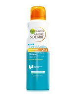 Garnier Ambre Solaire Zonnebrand Light & Silky Spray Spf 20 150ml