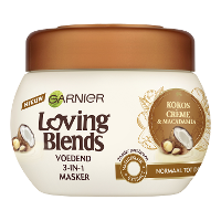 Loving Blends Haarmasker Kokos & Macadamia   300ml