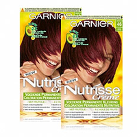 Garnier Nutrisse Voordeelverpakking Permanente Kleuring 046 Hibuscus 2 Stuks