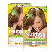 Garnier Nutrisse Voordeelverpakking Permanente Kleuring 070 Ble Ambre 2 Stuks