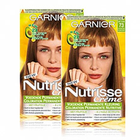 Garnier Nutrisse Voordeelverpakking Permanente Kleuring 073 Miel Dore 2 Stuks