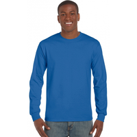 Kobalt Blauwe T Shirts Lange Mouwen Top Kwaliteit