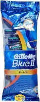 Gillette Blue Ii Plus Wegwerpmes   5 Stuks