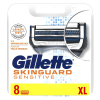 Gillette Fusion Skinguard Sensitive 8 Stuks   Navulmesjes