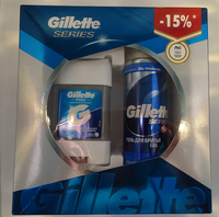 Gillette Geschenkset   Scheergel + Deodorant
