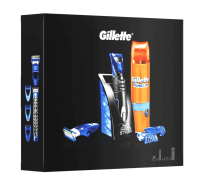 Gillette Scheerapparaat + Scheergel Fusion Proglide Styler   Giftset