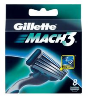 Gillette Mach3 Scheermesjes (8 St.)