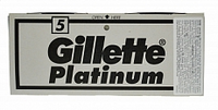 Gillette Platinum Scheermesjes   5st