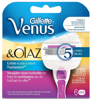 Gillette Venus & Olaz Sugarberry Scheermesjes 24 Stuks (roze)