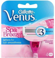 Gillette Venus Spa Breeze Scheermesjes   4 Stuks