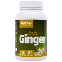 Ginger 500 Mg (100 Capsules)   Jarrow Formulas