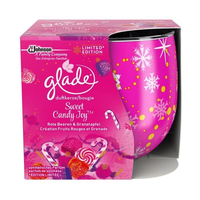 Glade Geurkaars Sweet Candy Joy   120g