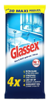 Glassex Schoonmaakdoekjes Glas & Vuil   30 Stuks
