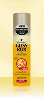Gliss Kur Hair Repair   Oil Nutritive Anti Klit Spray 200ml
