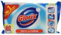 Glorix Schoonmaakdoekjes Hygiene Regular Navul 60 Stuks