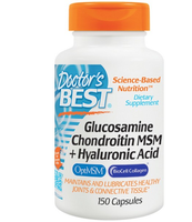 Glucosamine Chondroitine Msm + Hyaluronzuur (150 Capsules)   Doctor's Best