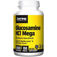 Glucosamine Hcl Mega 1000 Mg (100 Tablets)   Jarrow Formulas