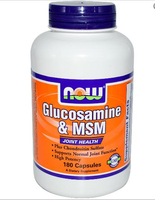 Glucosamine & Msm (180 Capsules)   Now Foods
