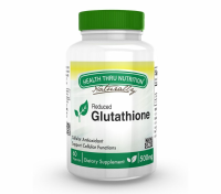 Glutathione (reduced/natural) 500 Mg (non Gmo) (60 Vegicaps)   Health Thru Nutrition
