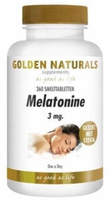 Golden Naturals Melatonine 3 Mg (360st)