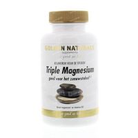 Golden Naturals Triple Magnesium 60 Tabletten