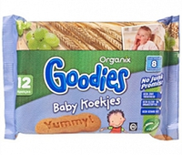 Organix Goodies Babykoekjes 8+ Vanaf6mnd 100gr